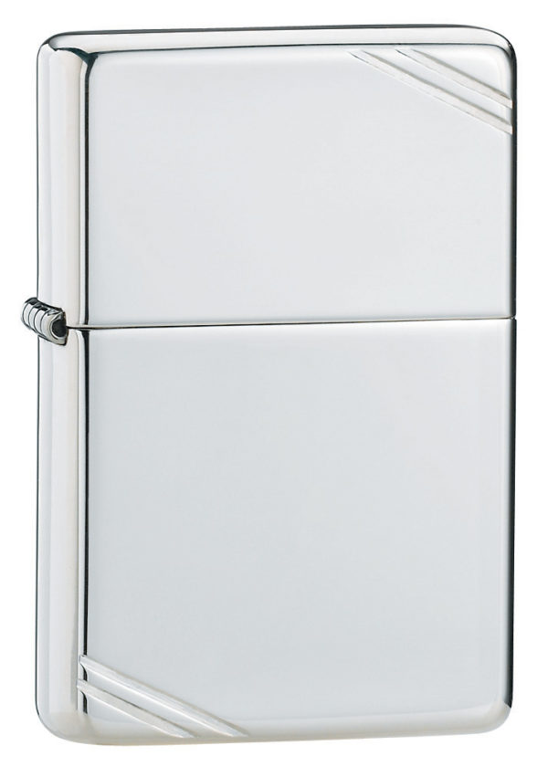 Zippo tulemasin Sterling Silver Vintage with Slashes