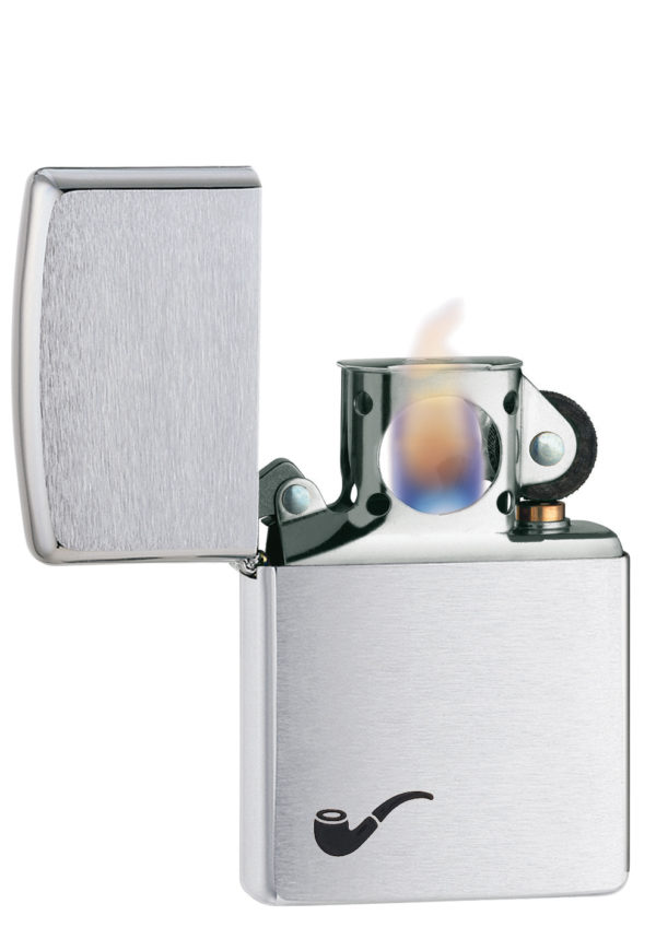 Zippo tulemasin Pipe Brushed Chrome - Image 2