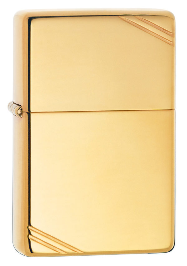 Zippo Tulemasin Vintage High Polish Brass