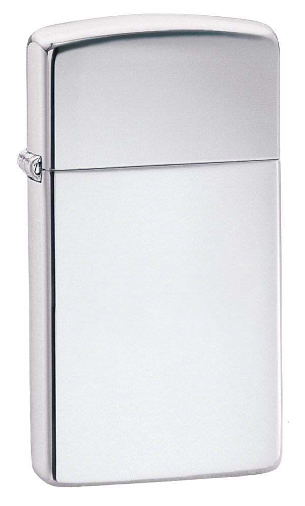 Zippo tulemasin Slim® High Polish Chrome