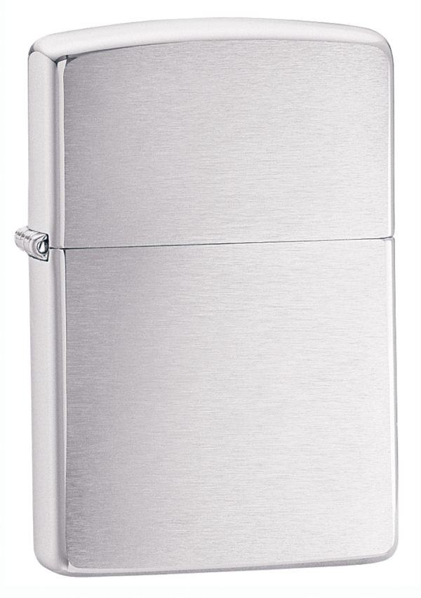 Zippo tulemasin Armor® Brushed Chrome