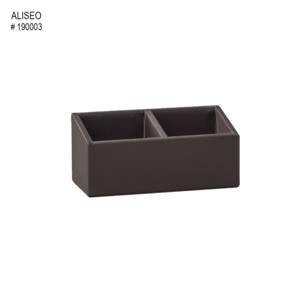 Tops 2-osaline 15x7x5,5cm The Londoner nahk