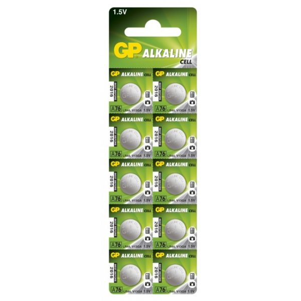 A76-C10 /LR44/LR1154/AG13 patarei GP art 17161-ee