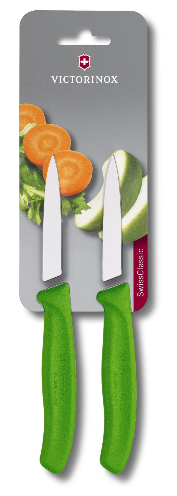 6.7606.L114B Nuga 8cm 2tk. blistris roheline Victorinox-ee
