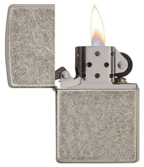 Zippo tulemasin Armor® Antique Silver Plate - Image 2