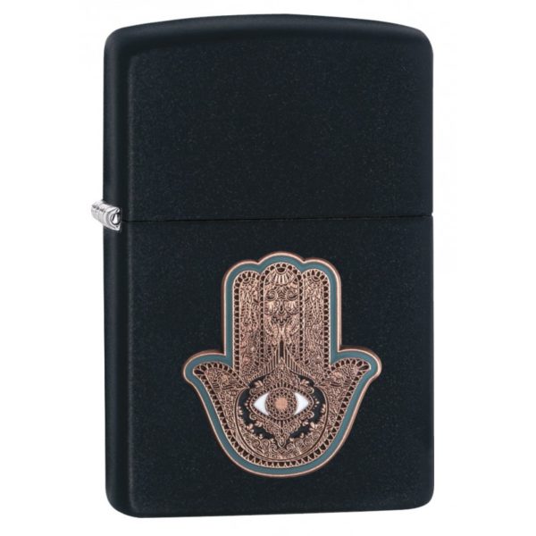 Zippo tulemasin Hamsa Hand