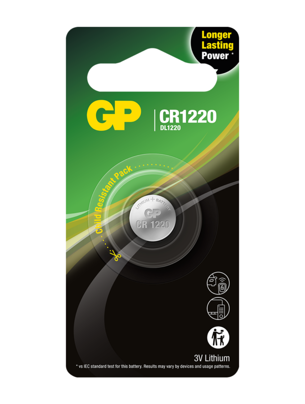 CR1220-C1 patarei GP