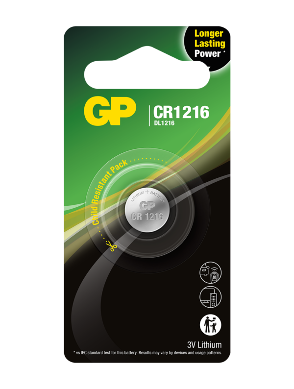 CR1216-C1 patarei GP