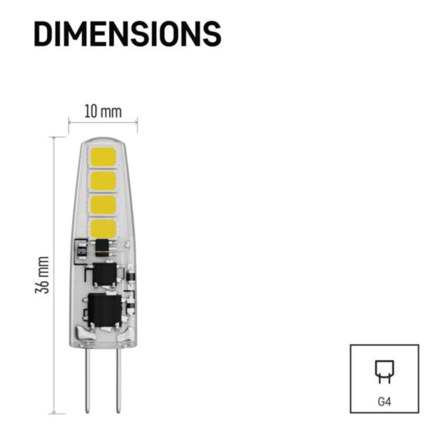LED pirn 1,9W (21W) EMOS - Image 2