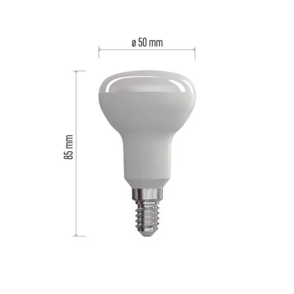 LED pirn 4W E14 R50 WW EMOS-en - Image 5