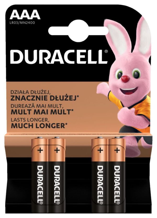 MN 2400/4 AAA patarei Duracell Bsc-ee