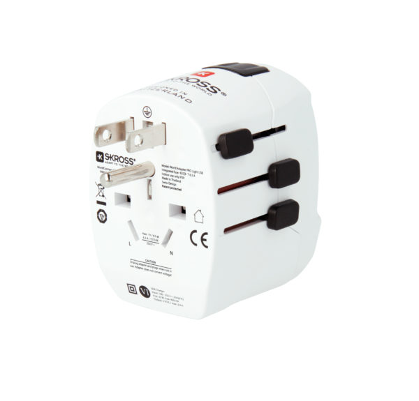 Reisiadapter universaalne PRO 1.302460 Light USB, 2USB pesa 6,3A SKROSS - Image 4