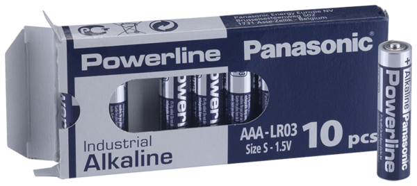 Powerline 2400 AAA patarei Panasonic-ee