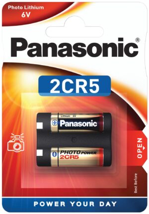 2CR5 6V patarei Panasonic-ru