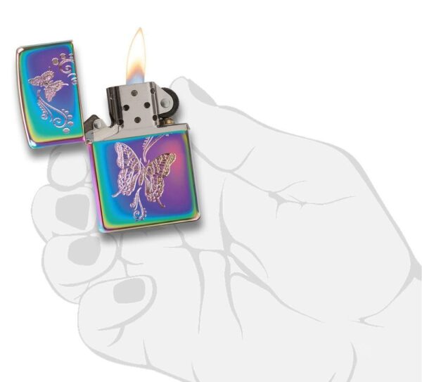 Zippo tulemasin Multi Color Butterflies - Image 4
