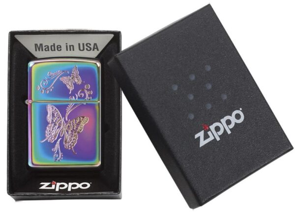 Zippo tulemasin Multi Color Butterflies - Image 5