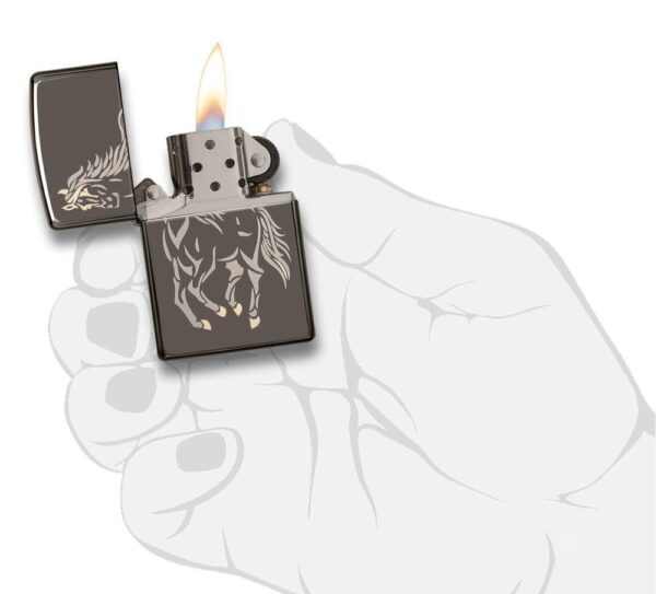 28645* Zippo tulemasin Running Horse - Image 3