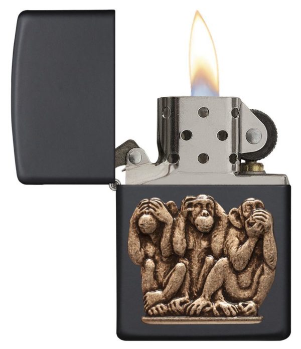 Zippo tulemasin Three Monkeys - Image 2