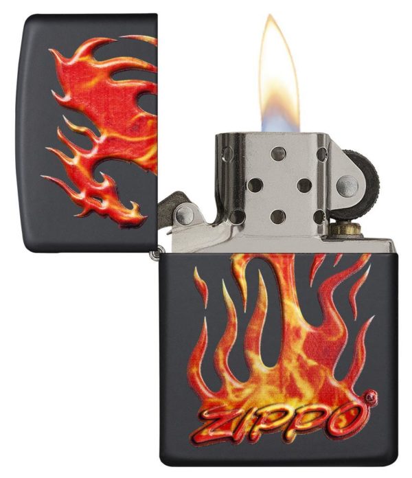 Zippo tulemasin Flaming Dragon Design - Image 2