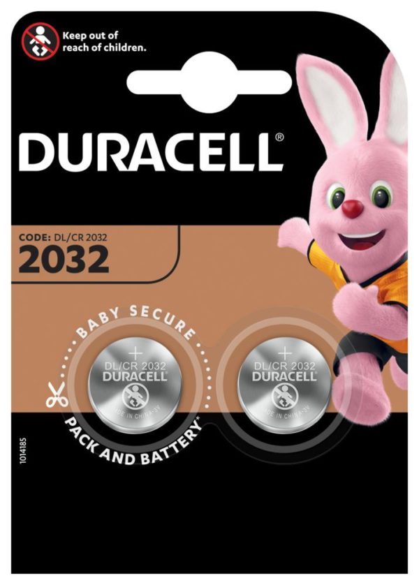 DL 2032/2 patarei Duracell