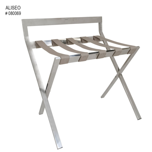 Kohvrialus seljatoega kroom 67,5x53/69x59,5cm