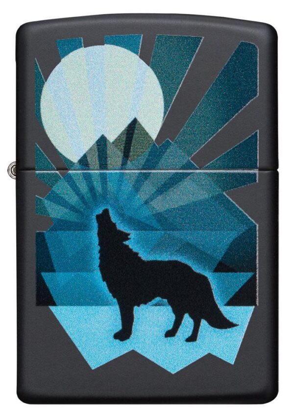 Zippo tulemasin Wolf and Moon Design - Image 6