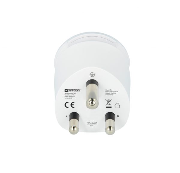 Reisiadapter combo Lõuna-Aafrika + Euroopa SKROSS 1.500202 - Image 2