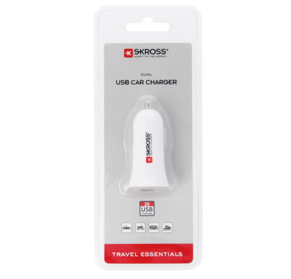 USB mini autoadapter 2 pesaga 12V (3,4A) SKROSS 2.900610-E - Image 3