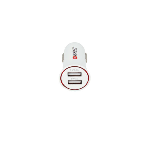 USB mini autoadapter 2 pesaga 12V (3,4A) SKROSS 2.900610-E - Image 2