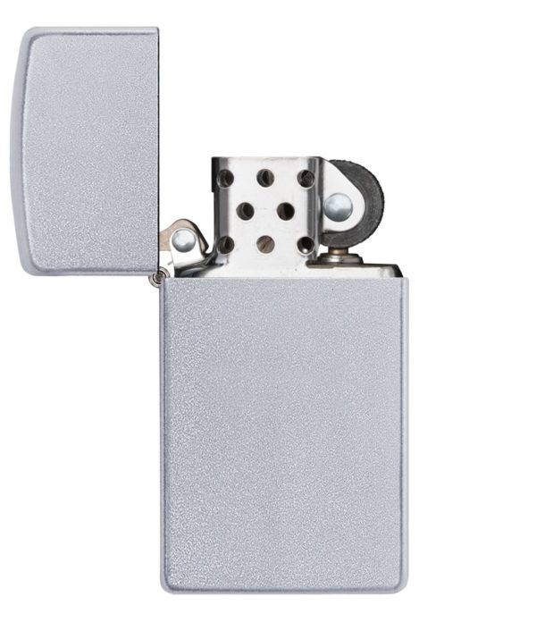 Zippo tulemasin Slim® Satin Chrome - Image 2
