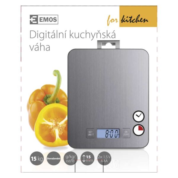 Köögikaal riputusaasaga EV023 hõbedane EMOS - Image 5
