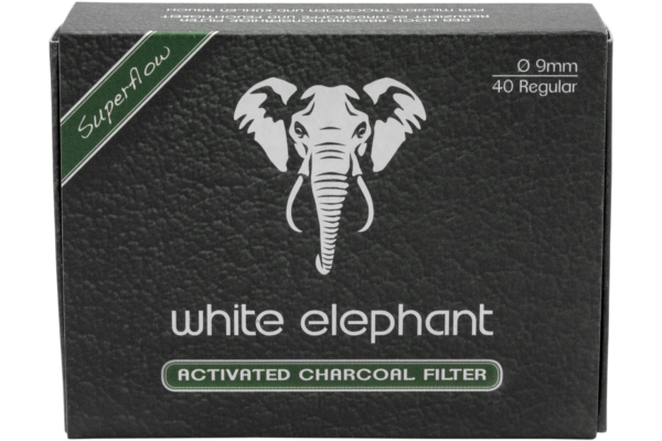 Pipe Filter 9 mm White Elephant 40 psc - Image 2
