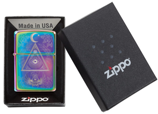 Zippo tulemasin Eye of Providence Design - Image 3