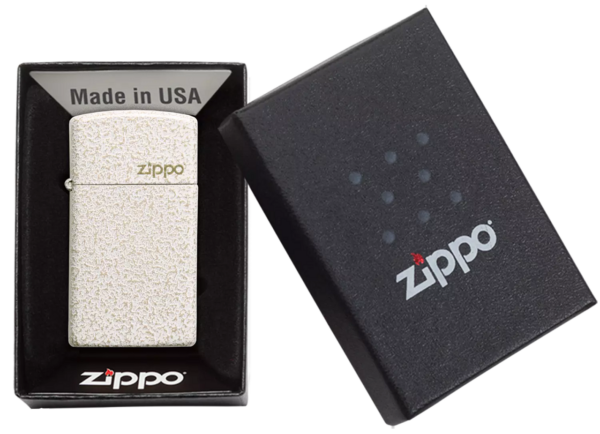 Zippo tulemasin Slim® Mercury Glass Zippo Logo - Image 2