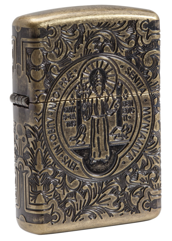 Zippo tulemasin St Benedict Design