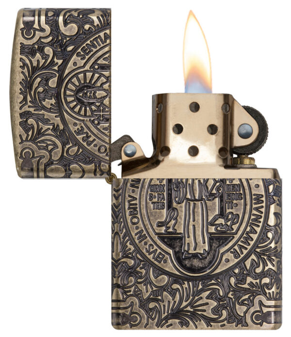 Zippo tulemasin St Benedict Design - Image 2