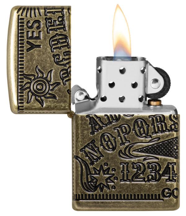 49001 Zippo tulemasin Ouija Board Desidn - Image 2
