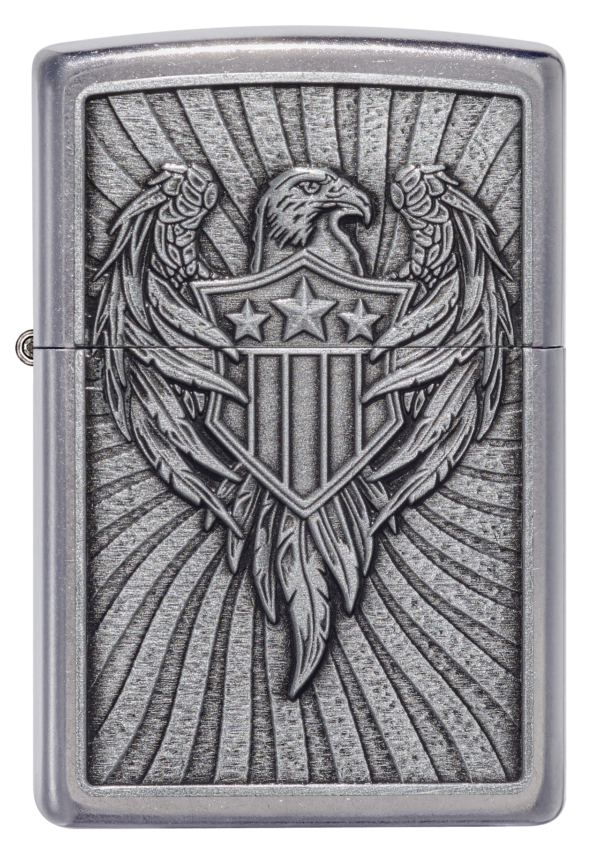 Zippo tulemasin Eagle Shield Emblem Design - Image 4
