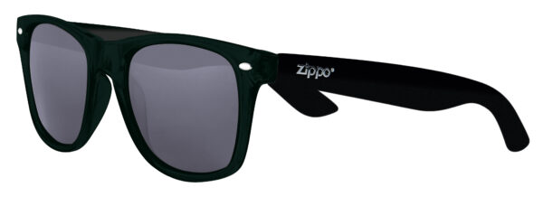 OB21-05 Zippo paikeseprillid, polariseeritud, must raam/hall klaas