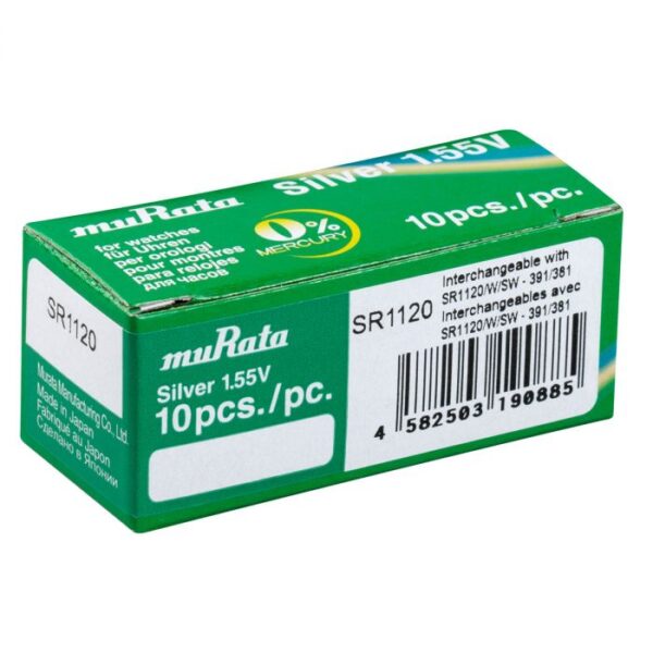 391/381 patarei SR1120 Murata BL1