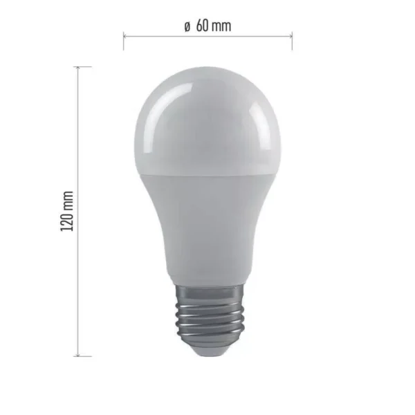 LED pirn 10,5W E27 WW A60 DIMMABLE EMOS - Image 3