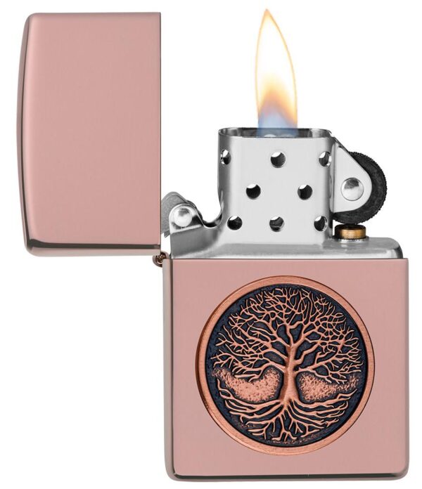 Zippo tulemasin Tree of Life Emblem - Image 3