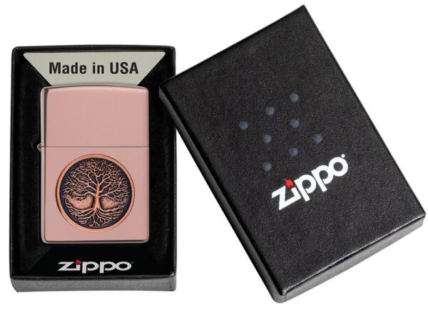 Zippo tulemasin Tree of Life Emblem - Image 2