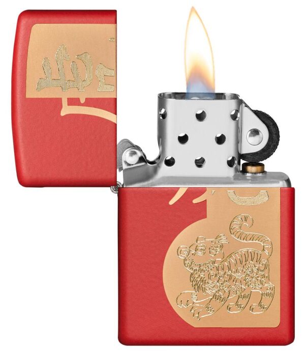 Zippo tulemasin Year of the Tiger Design - Image 3