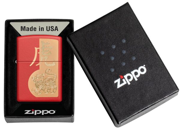 Zippo tulemasin Year of the Tiger Design - Image 2