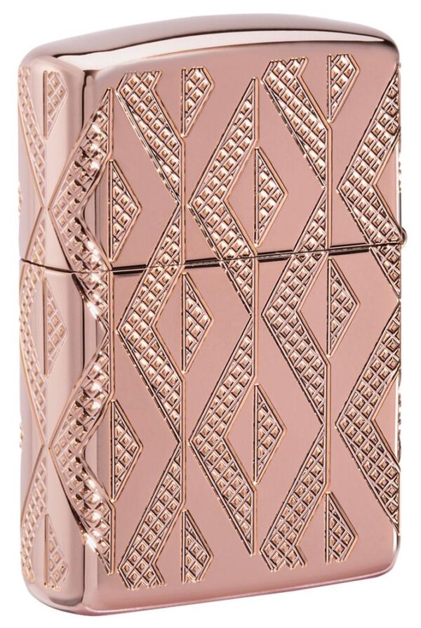 Zippo tulemasin Armor® Geometric Diamond Pattern Design - Image 3