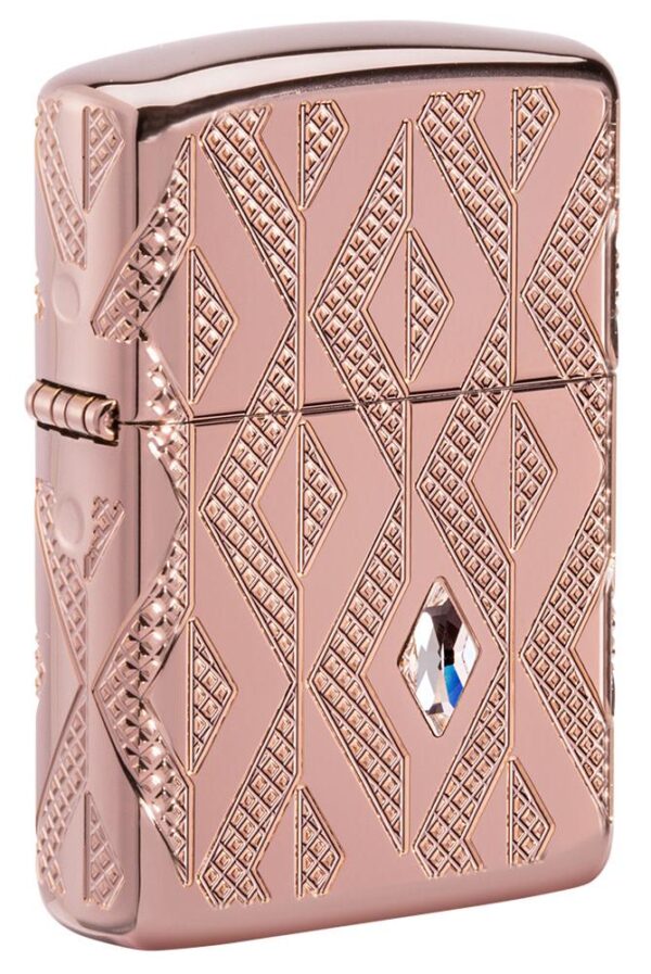 Zippo tulemasin Armor® Geometric Diamond Pattern Design
