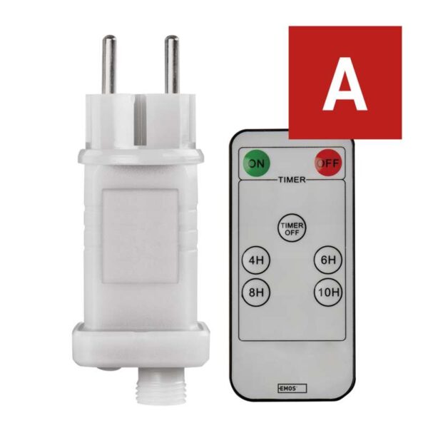 Vooluadapter+pult elektrikÃ¼Ã¼naldele, taimeriga IP44 800LED EMOS - Image 7