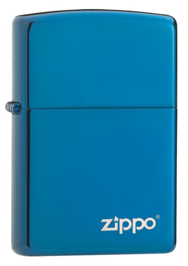 Zippo tulemasin Classic High Polish Blue Zippo Logo