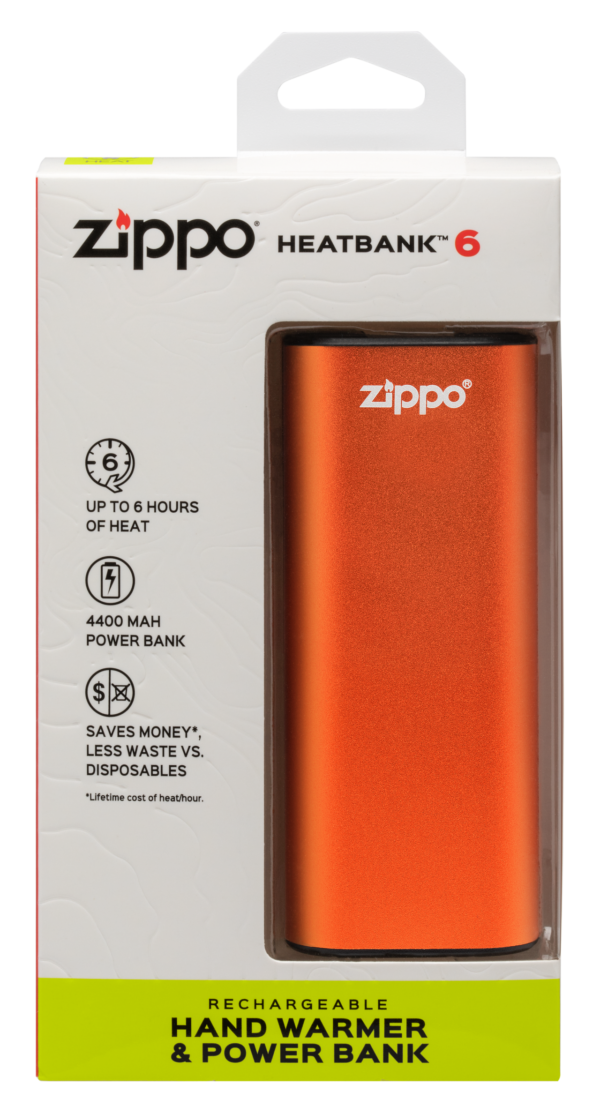 Zippo kätesoojendi+akupank (6H) laetav oranž - Image 2